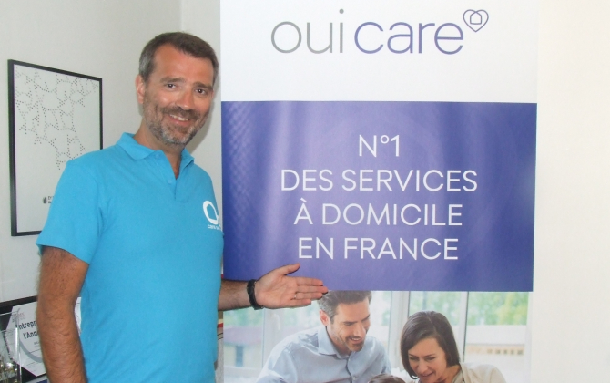 Guillaume Richard, président et fondateur du groupe Oui Care.