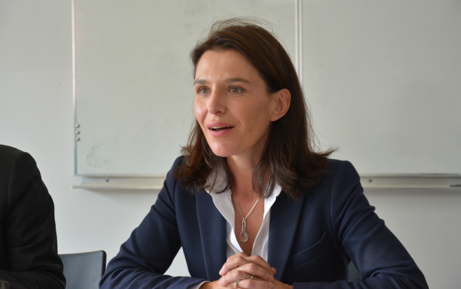 Christelle Morançais, présidente de la Région Pays de la Loire