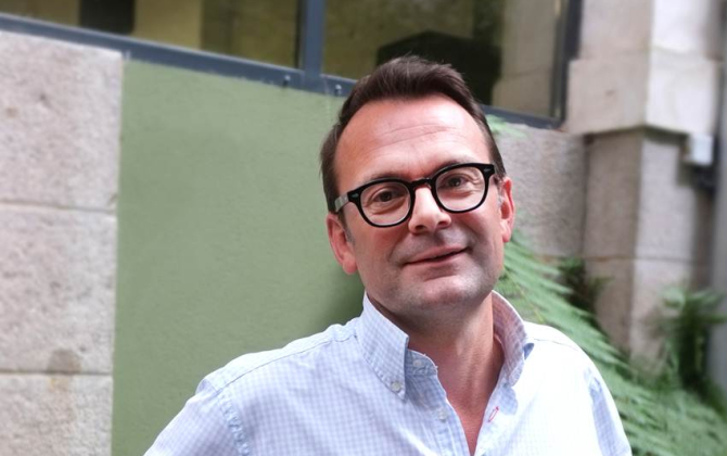 Arnaud Bailly dirige l'agence de communication Vu Par qui a remporté le marché du futur Min de Nantes.