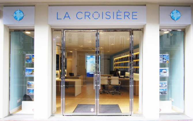 L'agence La Croisière d'Amplitudes, ouverte depuis un an rue de Metz à Toulouse. 