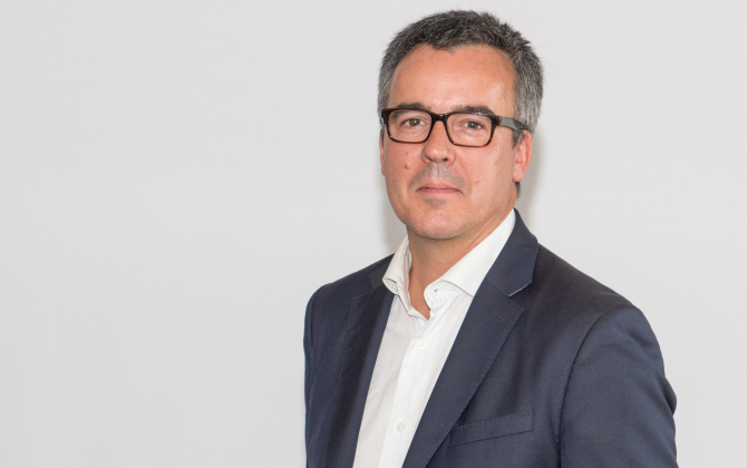 Franck Grimaud, directeur général de l'entreprise lyonnaise Valneva et président du pôle de compétitivité Atlanpole Biothérapies à Nantes.