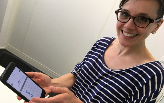 Sophie Comte, codirigeante de Dream & Achieve, présente Makidoo, un logiciel pour simplifier le montage vidéo sur mobile.