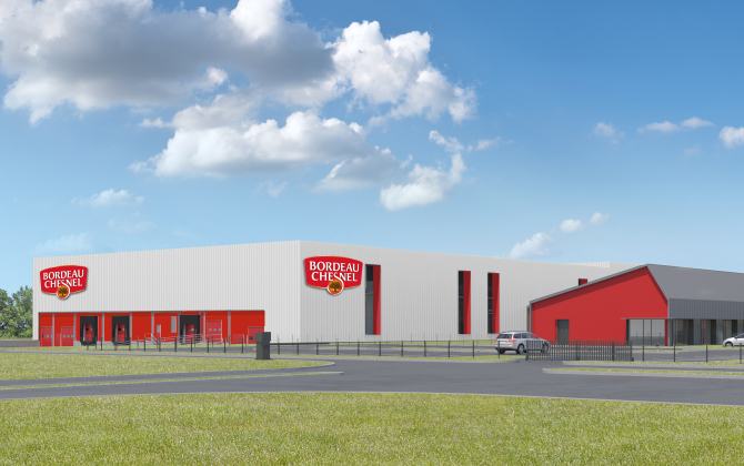 La nouvelle usine Bordeau Chesnel d'Yvre-l'Evêque totalise 11 000 m².