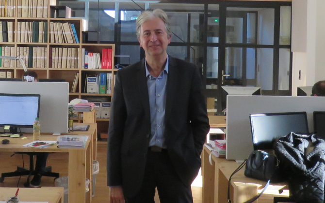 Alain Castells, dirigeant du bureau d'études Addenda, à Auch (Gers)