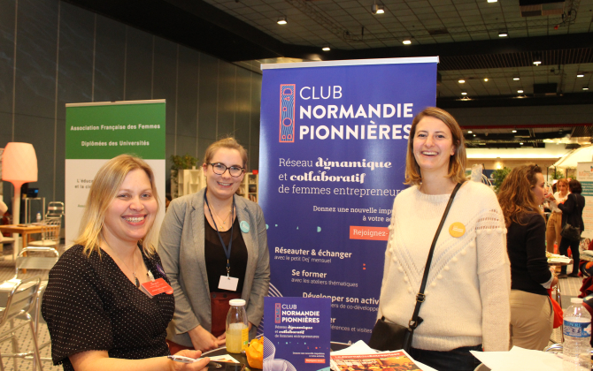 Le club Normandie Pionnières a embauché en début d'année 2019 une salariée en CDI