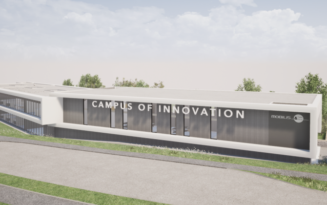Sur 3000 m², le nouveau site de Mobilis à Annecy regroupera le siège social, un plateau de R&D en plasturgie et une unité de fabrication 