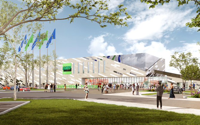 Avec son nouveau Parc des expositions, qui sortira de terre en septembre 2020, Saint-Etienne espère renforcer l'attractivité événementielle de sa destination. 