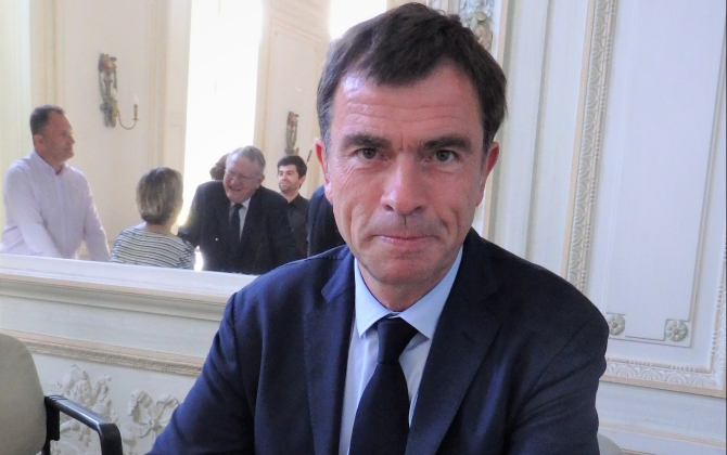 Bernard Farges, élu à la tête du Conseil Interprofessionnel du Vin de Bordeaux (CIVB). 