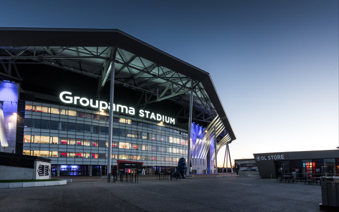 En passant du stade de Gerland au Groupama Stadium, l’OL a quadruplé ses revenus de billetterie (42 M€).