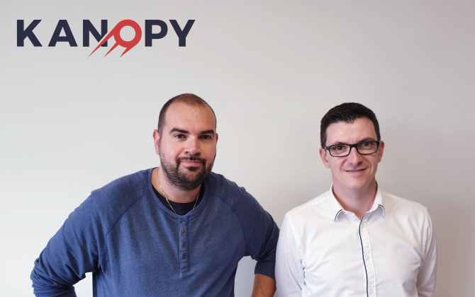 Maurice Merlin et Anthony Beaudier ont fondé Kanopy en 2017.  