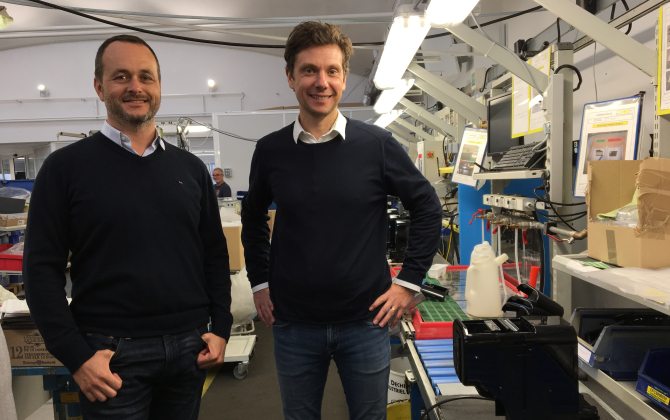 Olivier Kimmerling et Sylvain Faure, dirigeant d'Hutisa, se sont associés pour reprendre S20 Industries et créer 20D