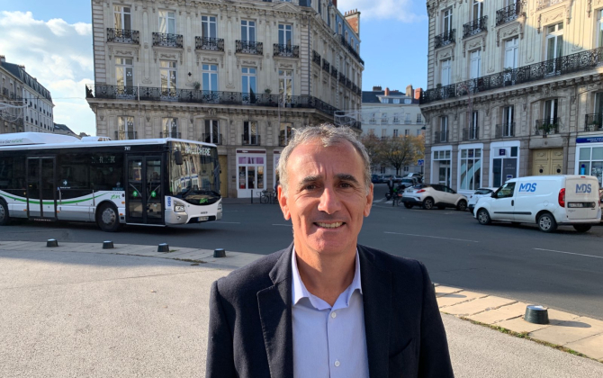 Richard Thiriet est président de trois PME. Il est n°2 sur la liste de Laurence Garnier, candidate aux municipales 2020 à Nantes. 