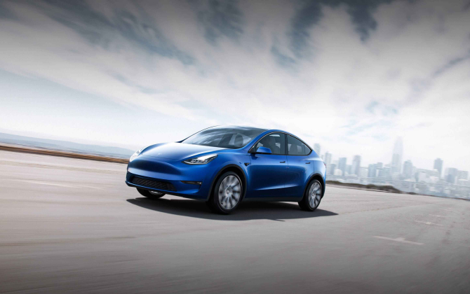 Les modèles Y de Tesla seront en partie produits dans l'usine européenne du groupe américain. 