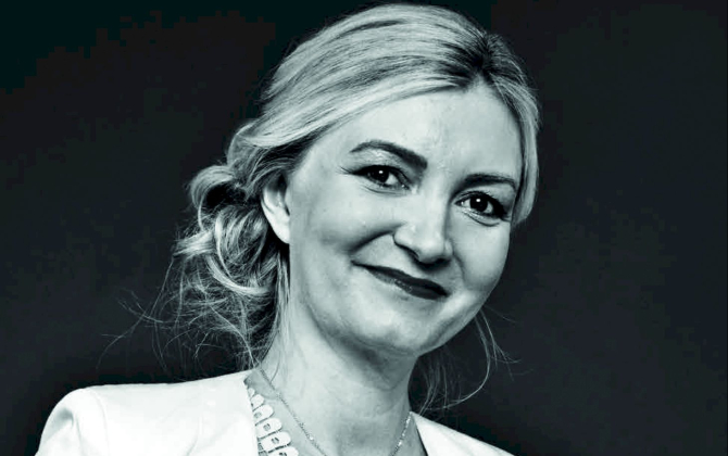 Hélène Lejeune, PDG fondatrice de l'école de commerce en ligne Enaco à Roubaix