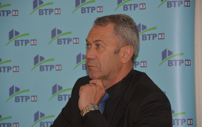 Jean-Jacques Castillon, président de la Fédération du BTP du Var.
