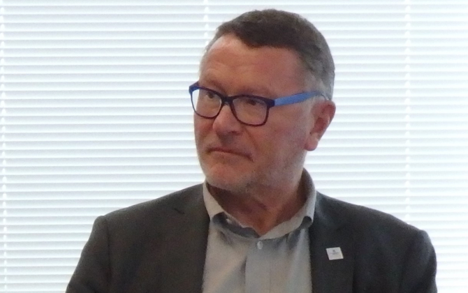 Patrick Seguin, président de la CCI Bordeaux-Gironde.