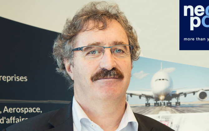 Alain Leroy, président du réseau d'entreprises industrielles des Pays de la Loire Neopolia. 