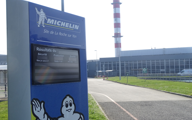 L’activité de Michelin à la Roche-sur-Yon a cessé au printemps 2020. Cet été sera installée une station multi-énergies.