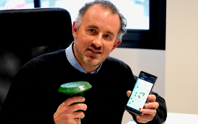 Arnaud Dugast, président de Platform Garden, a de vastes ambitions pour sa plateforme communautaire de partage de données végétales.