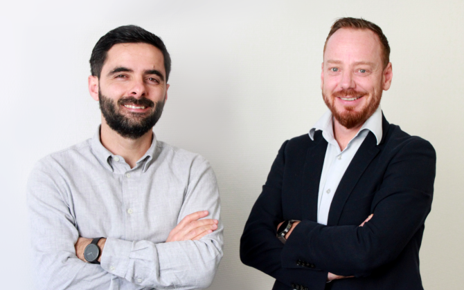Lionel Ktorza et Ludovic Carro, fondateurs de Smart Proposal.