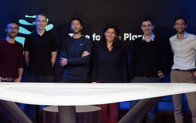 L’initiative Time for the Planet a été lancée en décembre 2019 par six entrepreneurs lyonnais.