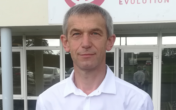Philippe Lecornué est, depuis 2016, le président de Porc Armor Évolution.