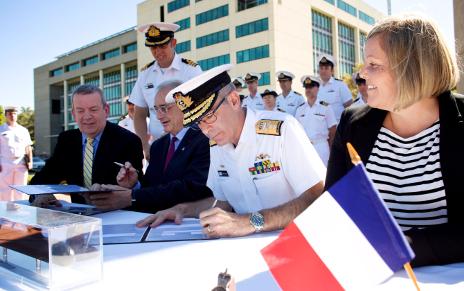 Naval Group avait signé en 2016 un contrat avec l’Australie prévoyant la livraison de 12 sous-marins de type Barracuda.