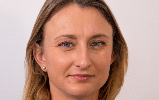 Sarah Turrini est la nouvelle présidente du CJD Lorient. 