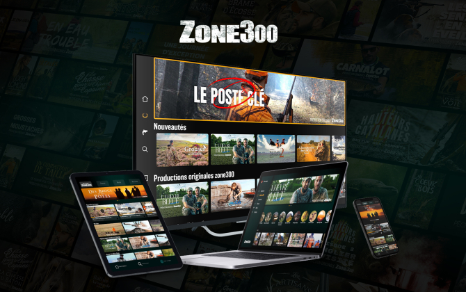 La plateforme de VOD Zone300 draine plus de 200 000 utilisateurs réguliers via différents canaux.