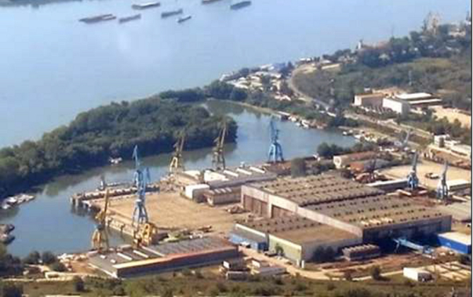 Piriou ATG Romania est installé à Giurgiu, au bord du Danube.