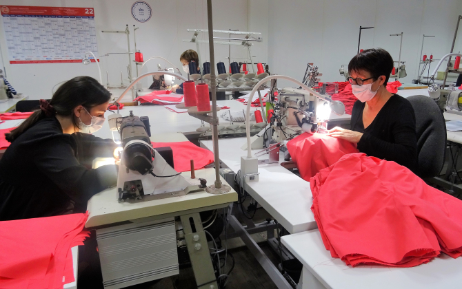 TBS a relancé un atelier de production textile et souhaite aller plus loin avec éventuellement l’ouverture d’une usine d’ici quelques années.