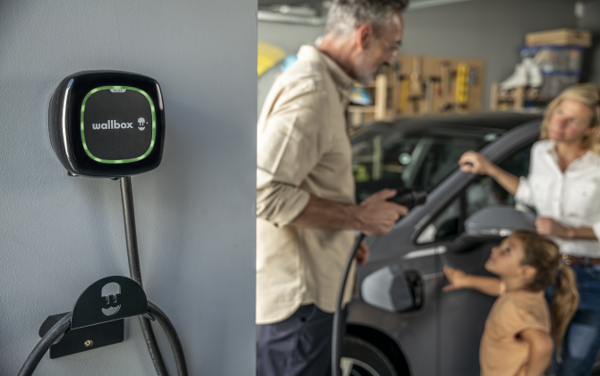 Wallbox développe différentes solutions innovantes de recharge pour véhicules électriques, permettant même d’alimenter un bâtiment.