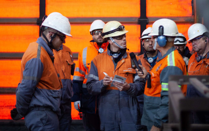800 salariés d’ArcelorMittal Méditerranée ont bénéficié de 23 000 heures de formation.