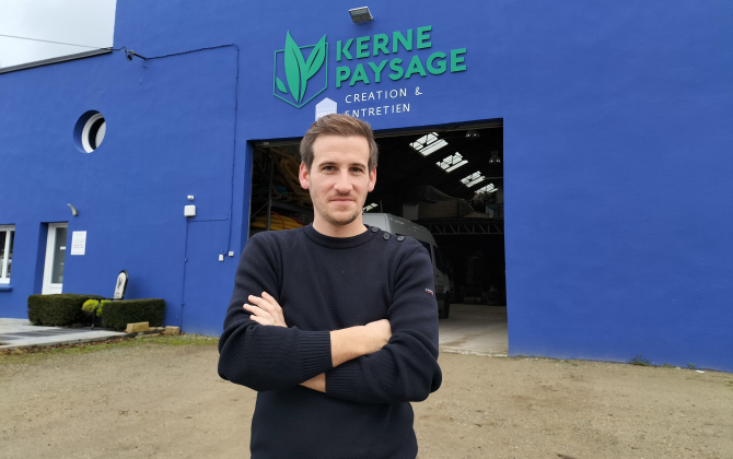 Quentin Puech a repris le groupe familial Kerné fin 2018.