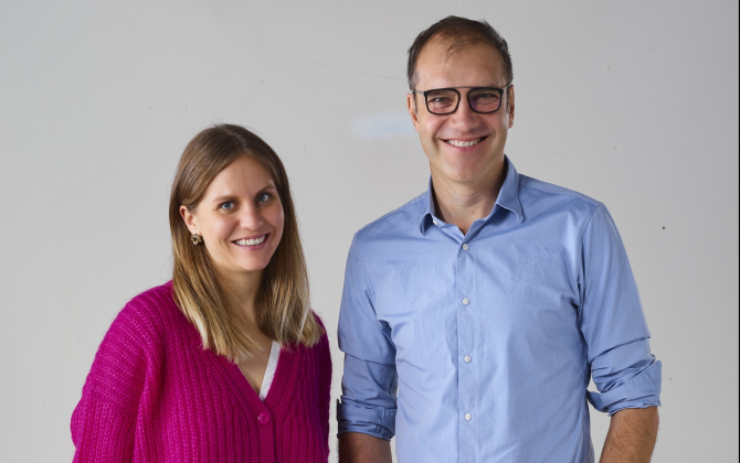 Sarah Auer et Steffen Kauter, dirigeants de l’agence de publicité alsacienne Reymann. Cette dernière a récemment intégré La Phratrie, un regroupement d’une douzaine d’entreprises de la communication et de l’événementiel.