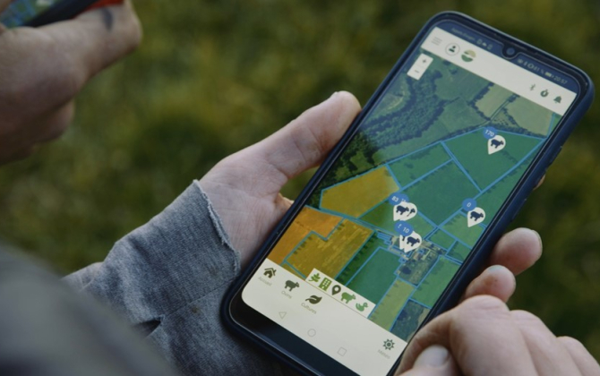 Baoba agrège sur un smartphone les données de divers ateliers de production d’une ferme.