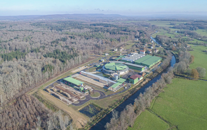 La dernière usine de transformation bois du groupe Poujoulat a été construite à Demangevelle, en Haute-Saône
