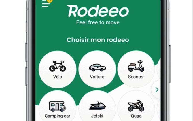 L’application Rodeeo