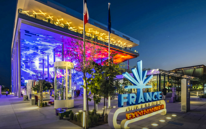 Le pavillon France de Dubaï 2020 a accueilli 2,2 millions de visiteurs pendant les six mois qu’a duré l’exposition universelle.