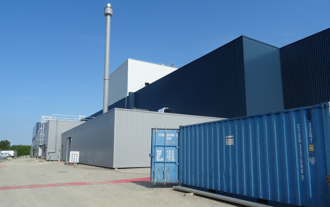 Le site Innov'ia de Segré-en-Anjou Bleu devrait produire 10 000 à 12 000 tonnes de produits par an.