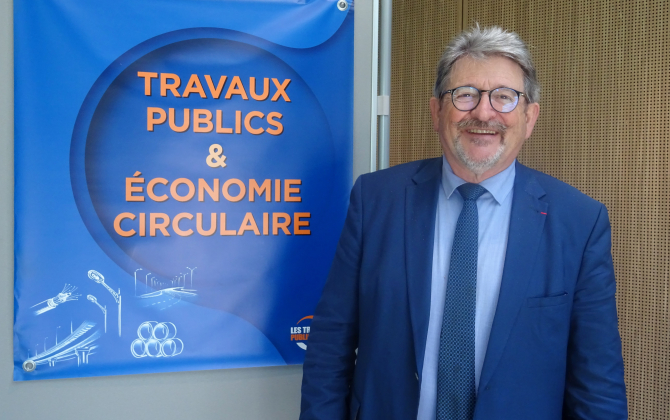 Président de la FNTP des Pays de la Loire, Jean-Christophe Louvet, dirigeant de l’entreprise angevine Luc Durand, est également vice-président de la fédération nationale.