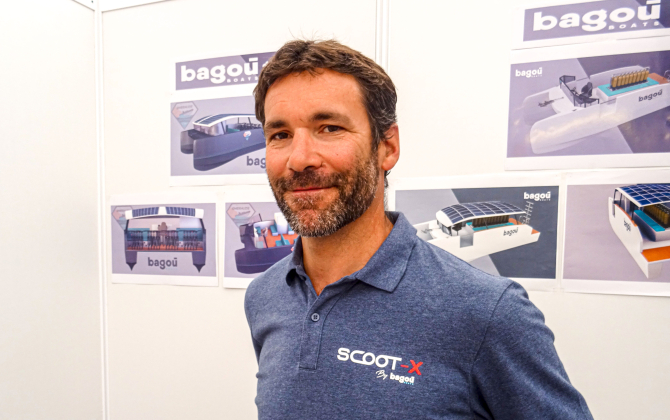 Jérôme Clément, fondateur de Bagoù Boats, prévoit cette année de tripler la surface de ses ateliers de production.