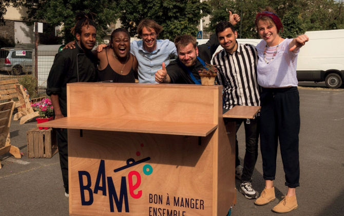 L'équipe de Bame veut déployer son offre de restauration d'entreprise inclusive et solidaire à Nantes.