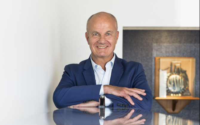 Olivier Aldrin, le nouveau président directeur général de la société Gestal.