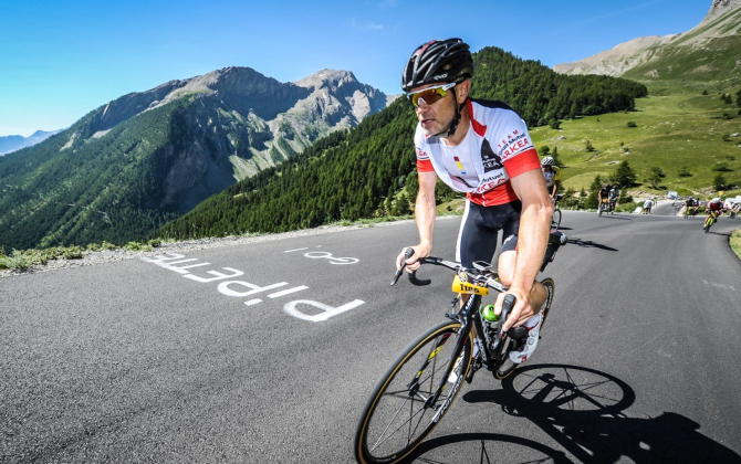 Ronan Le Moal, fondateur d’Épopée gestion est aussi un cycliste passionné.