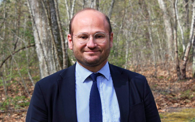 Edouard Bentéjac, président d'Alliance Forêts Bois