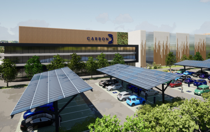 Le jeune acteur du solaire Carbon a l'ambition de créer une gigafactory européenne de panneaux photovoltaïques en 2025.