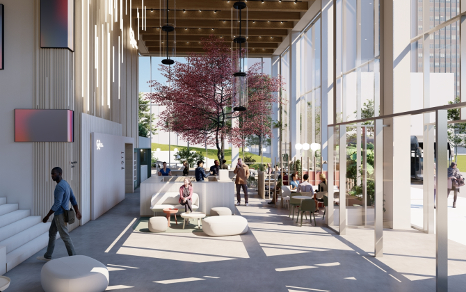 L’immeuble NewGen abritera le futur siège social toulousain de GA Smart Building en décembre 2023.