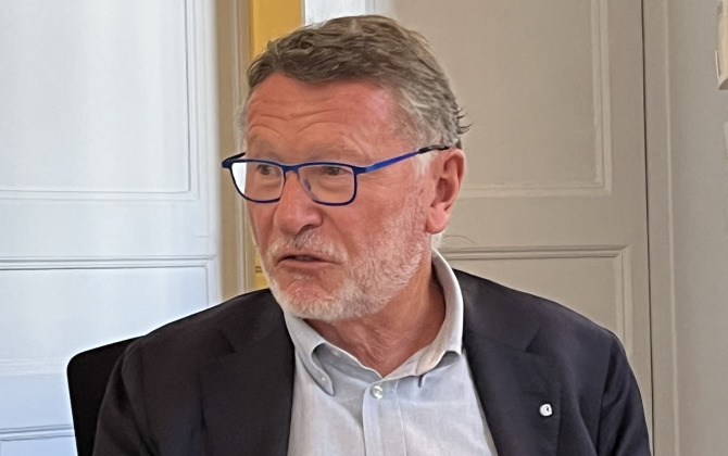 Patrick Seguin, président de la CCI Bordeaux Gironde.