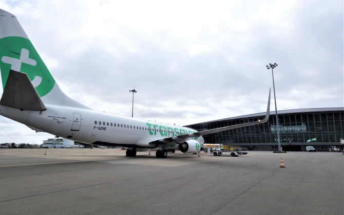Transavia arrêtera les vols entre Brest et Orly à la fin octobre.